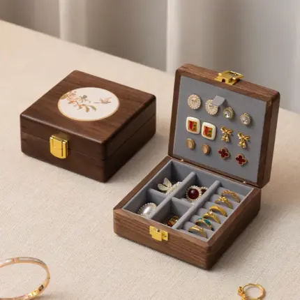 square jewelry box-Joyful Perch Design